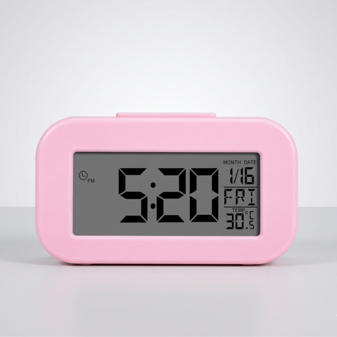 Digitale Nachttischuhr mit gut lesbarer LED Anzeige im Dunkeln