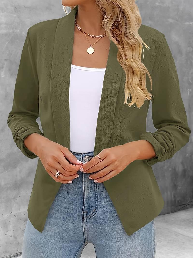 Damenblazer mit Offener Vorderseite – Elegante Vielseitigkeit