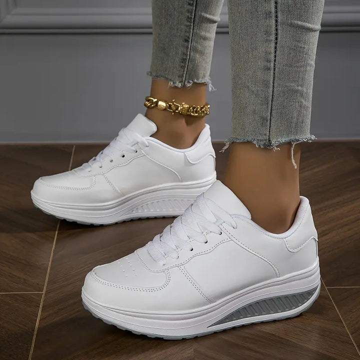Rutschfeste Sohle der orthopädischen Damen Komfortschuhe, sorgt für Grip und Stabilität.
