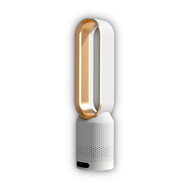 Moderner Ventilator & Luftkühler mit Oszillation. 3-in-1 Funktion für optimale Kühlung und frische Luft im Raum.
