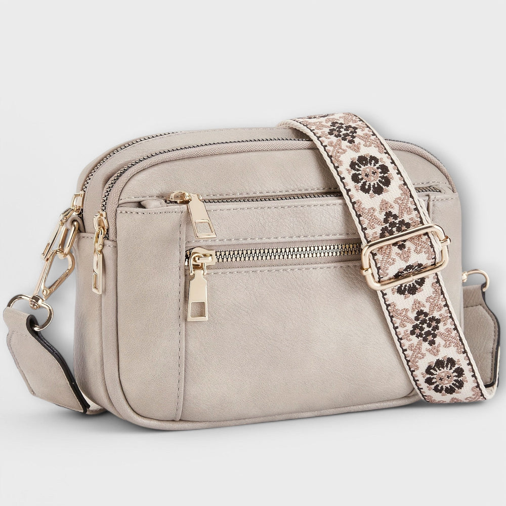 Stilvolle Damen Schultertasche im Retro-Look, vielseitiges Accessoire für jeden Tag.