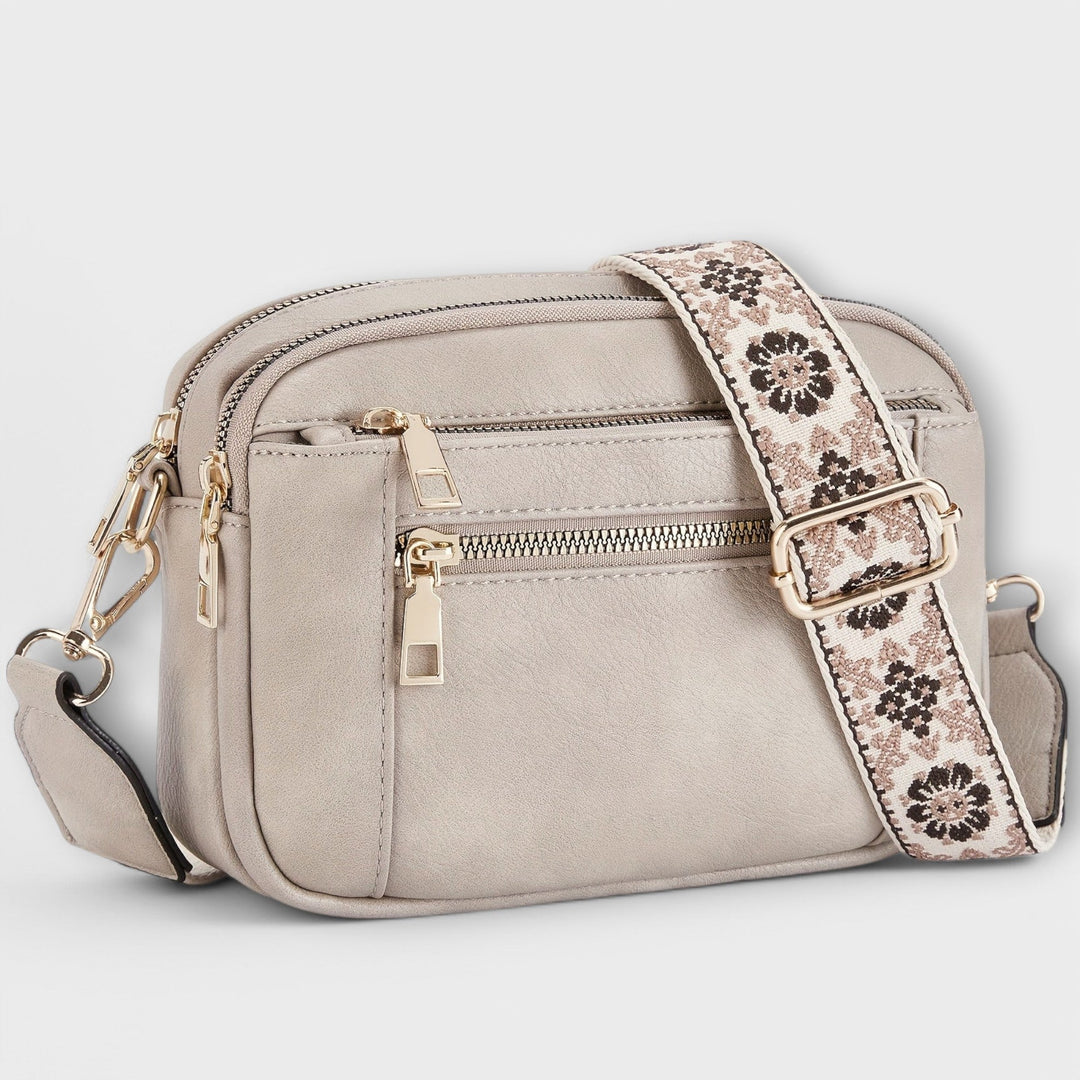 Stilvolle Damen Schultertasche im Retro-Look, vielseitiges Accessoire für jeden Tag.