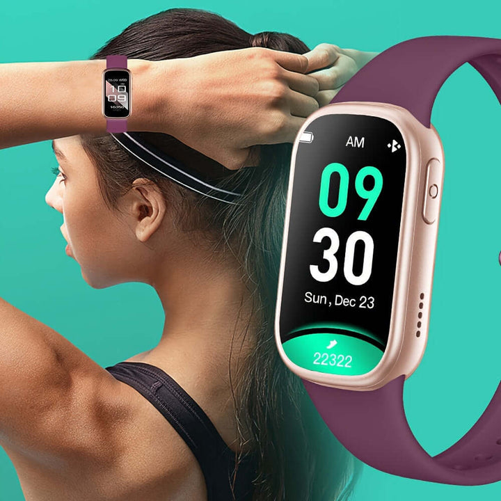 Smartwatch – Aktivitätsuhr mit Schrittzähler & langer Akkulaufzeit