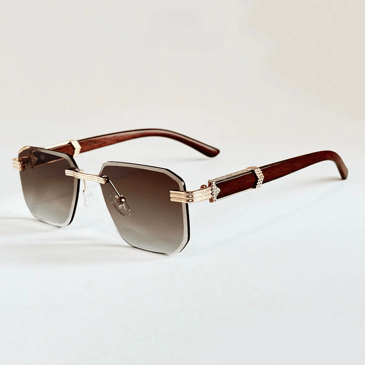 Stylische Sonnenbrille mit UV400-Schutz und Rahmen