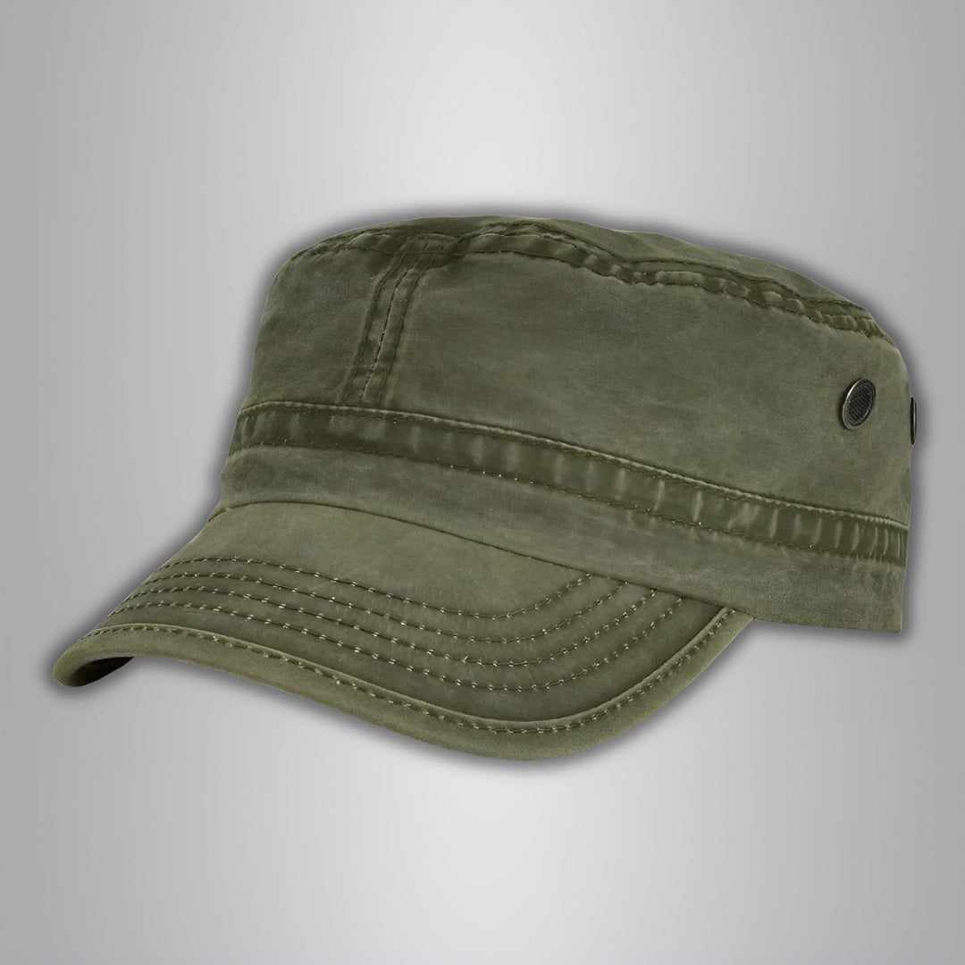 Blaue verstellbare Herren Baseball Cap, Vintage Design, langlebige Baumwollmischung, perfekter Sonnenschutz.