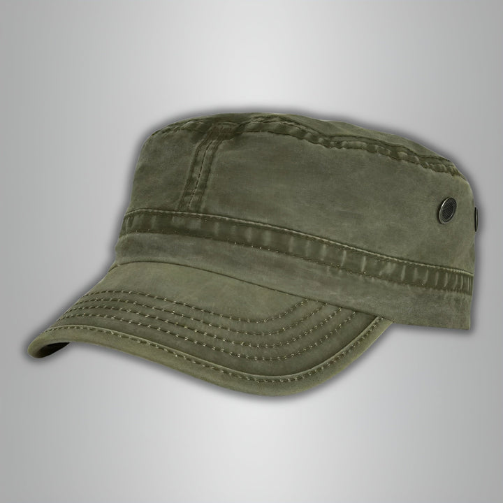 Blaue verstellbare Herren Baseball Cap, Vintage Design, langlebige Baumwollmischung, perfekter Sonnenschutz.