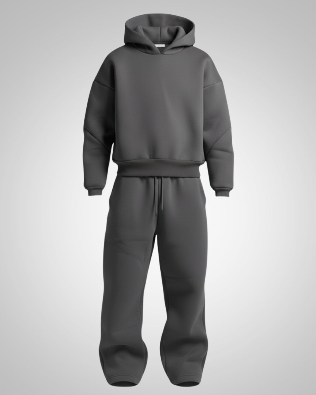 Herren Oversized Set: Lässiger Hoodie & komfortable Jogginghose. Perfekt als Freizeitanzug oder Sportswear.