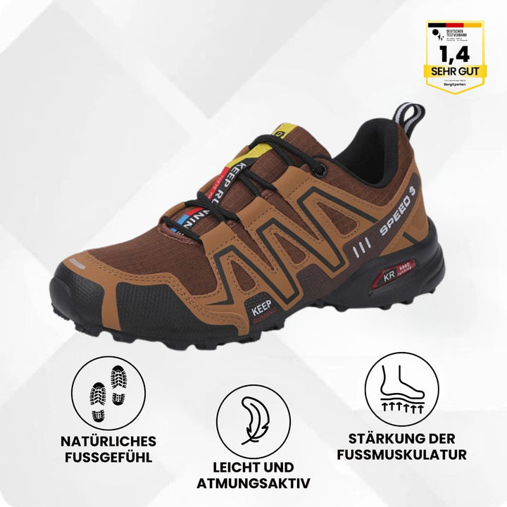 Hochwertige Unisex Wanderschuhe, ergonomisch und atmungsaktiv, ideal für anspruchsvolle Trekking-Routen.