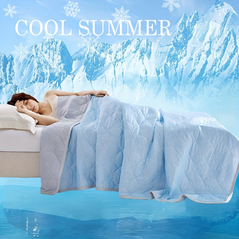Innovative Kühltechnologie der Unisex Sommerdecke für dauerhaft kühle, erholsame Nächte.