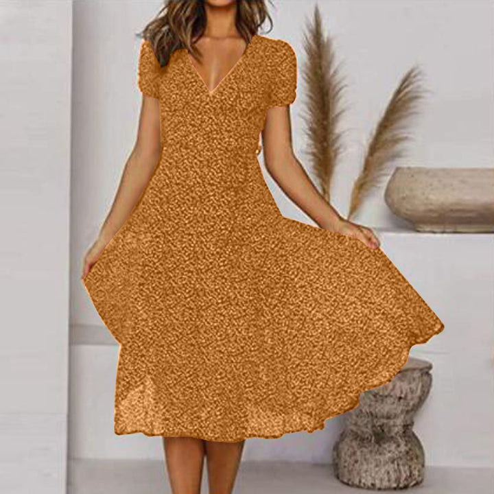 Detailansicht des Sommerkleids
