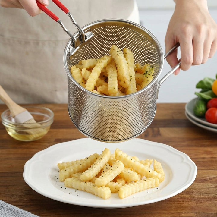 Ölsparendes Kompaktes Fritteusen-Set für die Küche