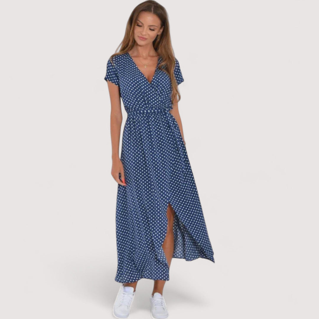 Bequemes Freizeitkleid für Damen in fließender A-Linie