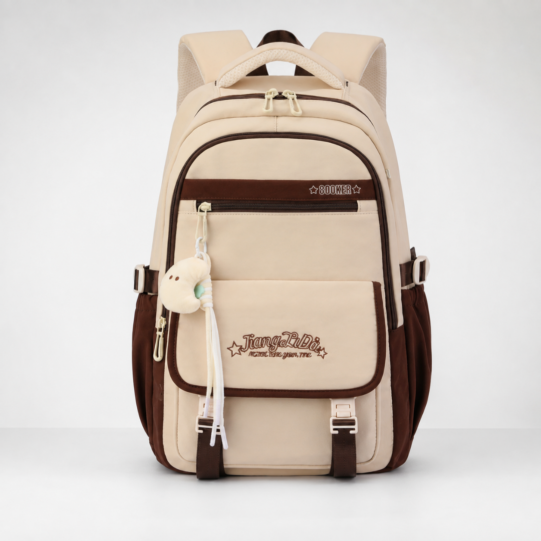 Detailansicht der Fächer des Veylore Oxford Rucksacks
