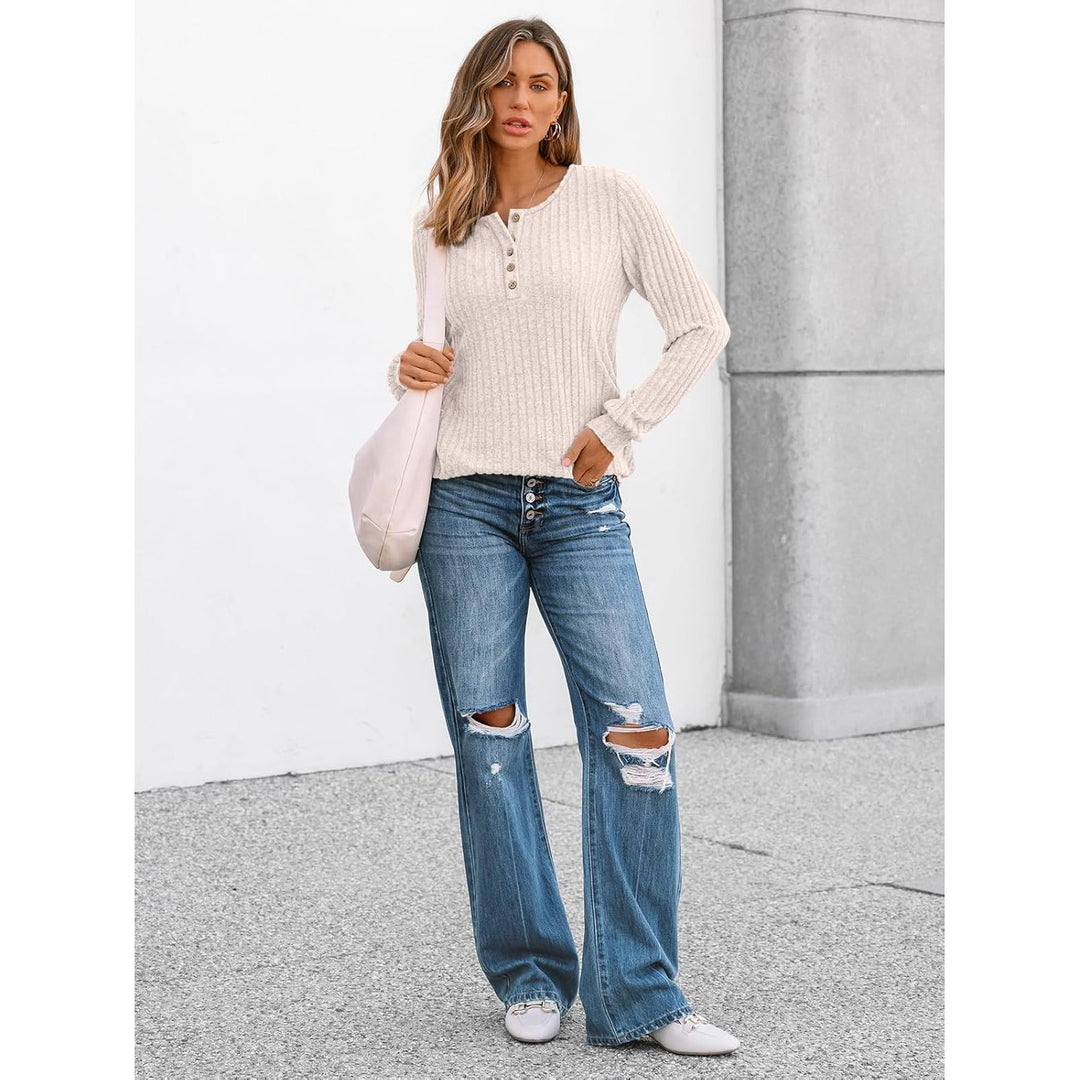 Damen Streifen-Sweatshirt Winter – Gemütlicher Freizeit-Look