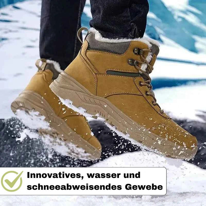 Komfortable Damen Winterstiefel, ergonomisch geformt, warm und wasserfest für Outdoor-Einsätze.