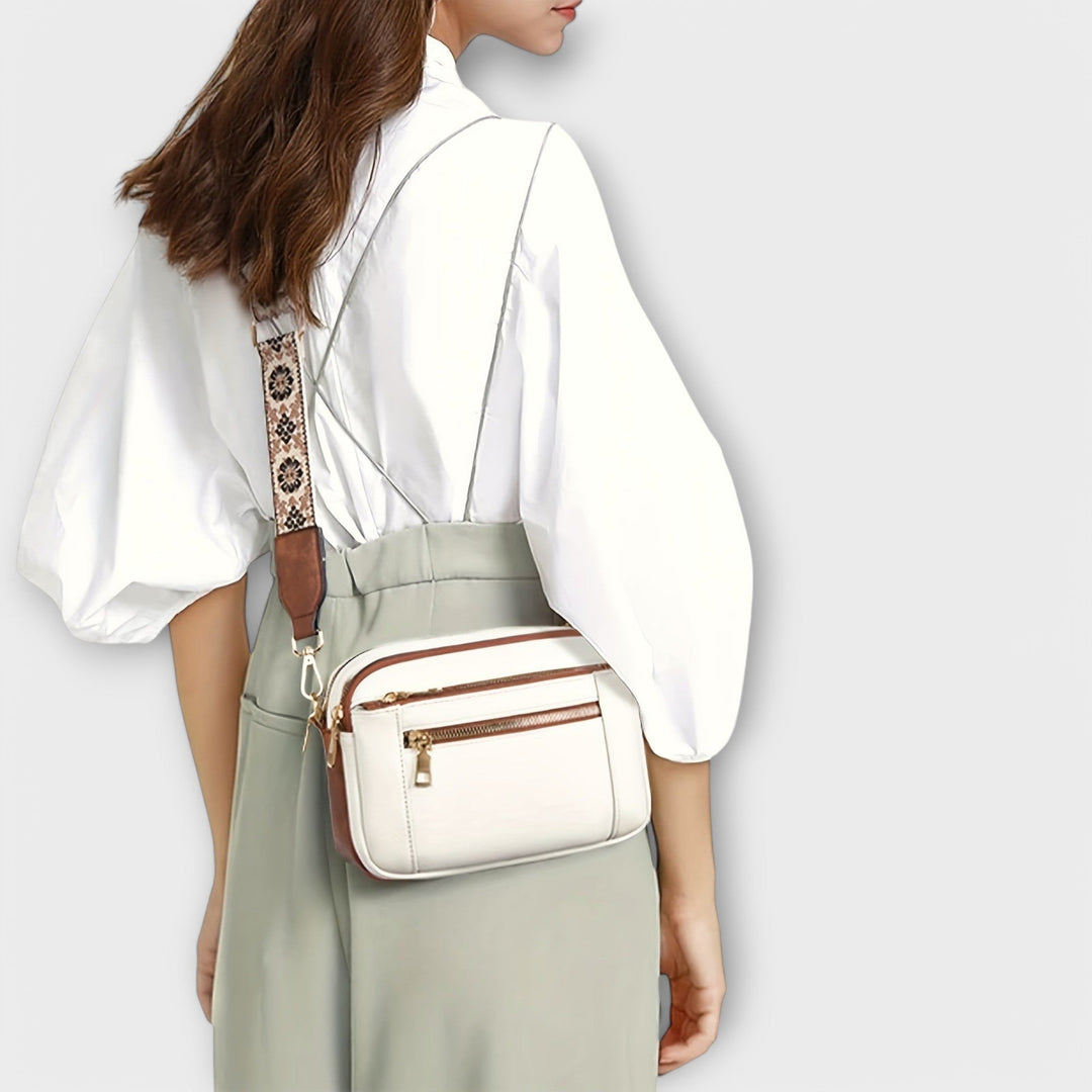 Zeitlose Retro Schultertasche für Damen, vielseitig einsetzbar und immer im Trend.