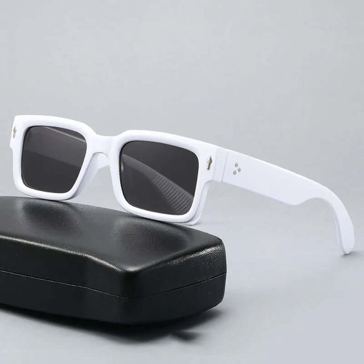 Kombination verschiedener Ansichten und Farbvarianten der Sonnenbrille