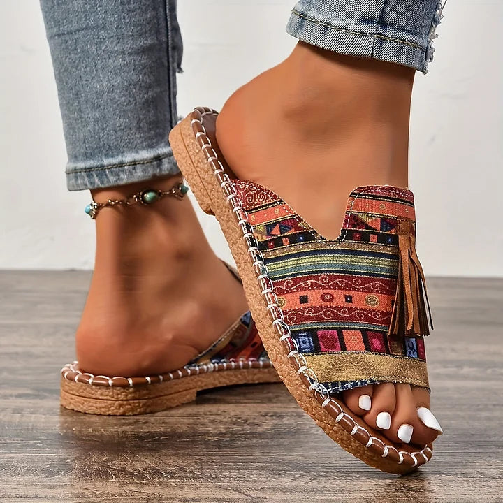 Komfort Sandalen für Damen, orthopädisch, mit Fußgewölbeunterstützung für gesunde und entspannte Füße.