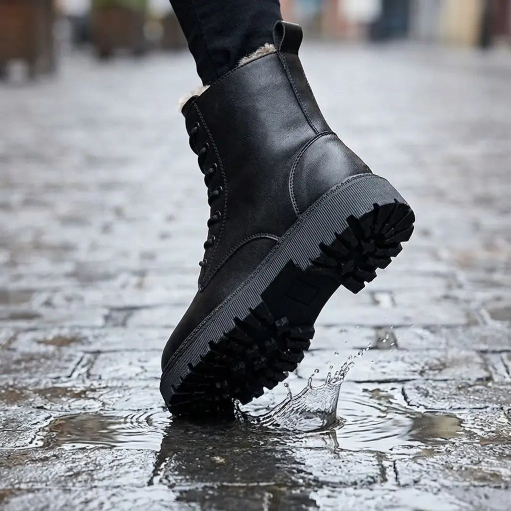 Anke | Stylische Schwarze Winterstiefel Damen