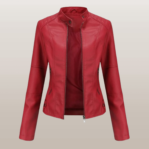Damen Jacke mit Reißverschluss - Stilvoll & Elegant
