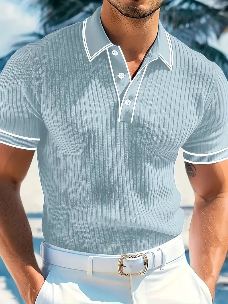 Casual Herrenbekleidung Sommer Mode Kurzarm Hemd Regular Fit