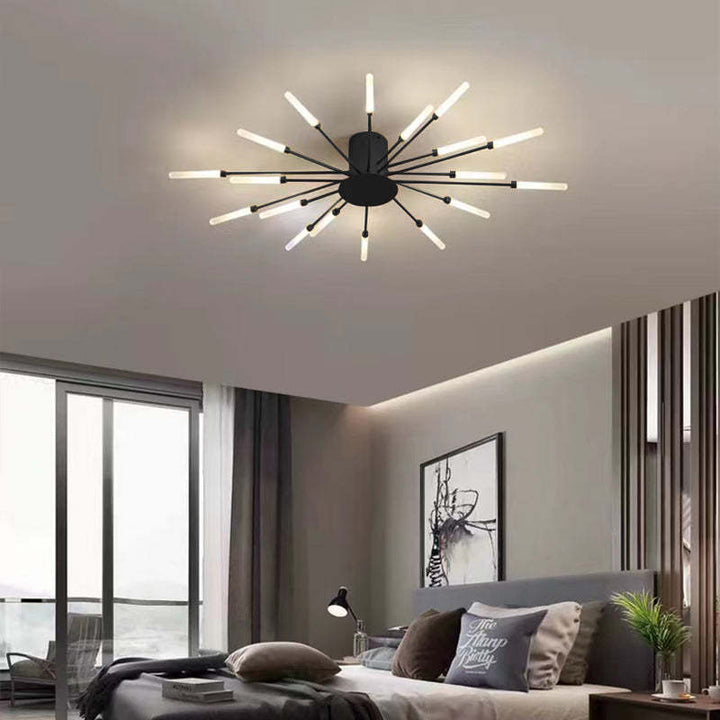 Moderner Kronleuchter für Wohnzimmer mit LED-Lampen
