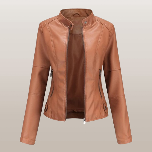 Damen Jacke mit Reißverschluss - Stilvoll & Elegant