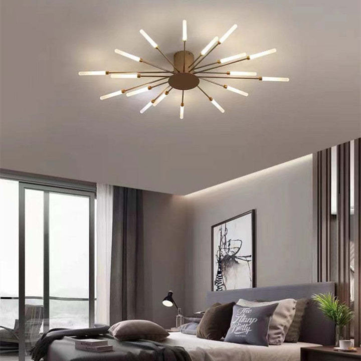 Moderner Kronleuchter für Wohnzimmer mit LED-Lampen