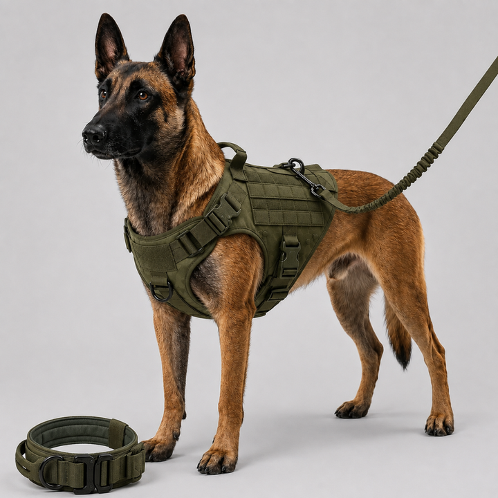 Robustes Hundegeschirr für maximale Kontrolle und Sicherheit im Alltag und Training.