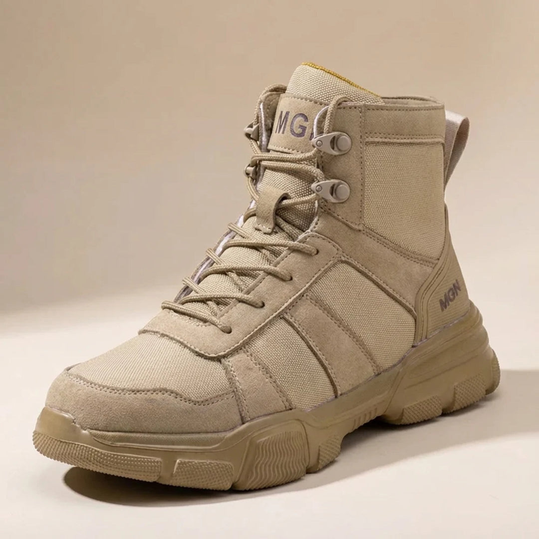 Schutzstiefel für Herren mit Zehenschutz und rutschfester Sohle
