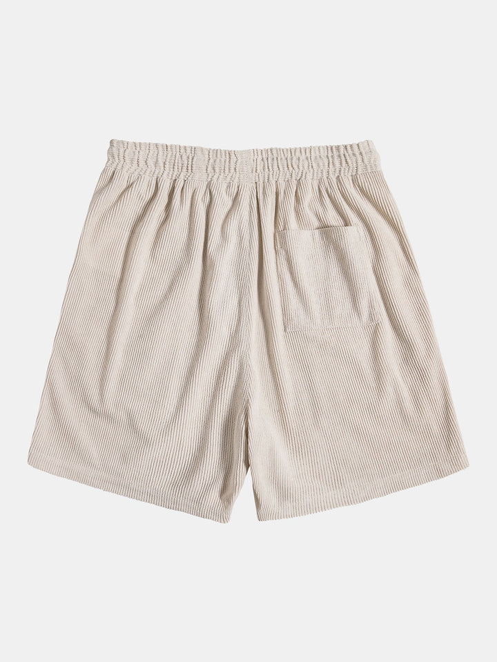 Bequeme Herrenkleidung Sommer Set mit Kurzarmhemd und Shorts