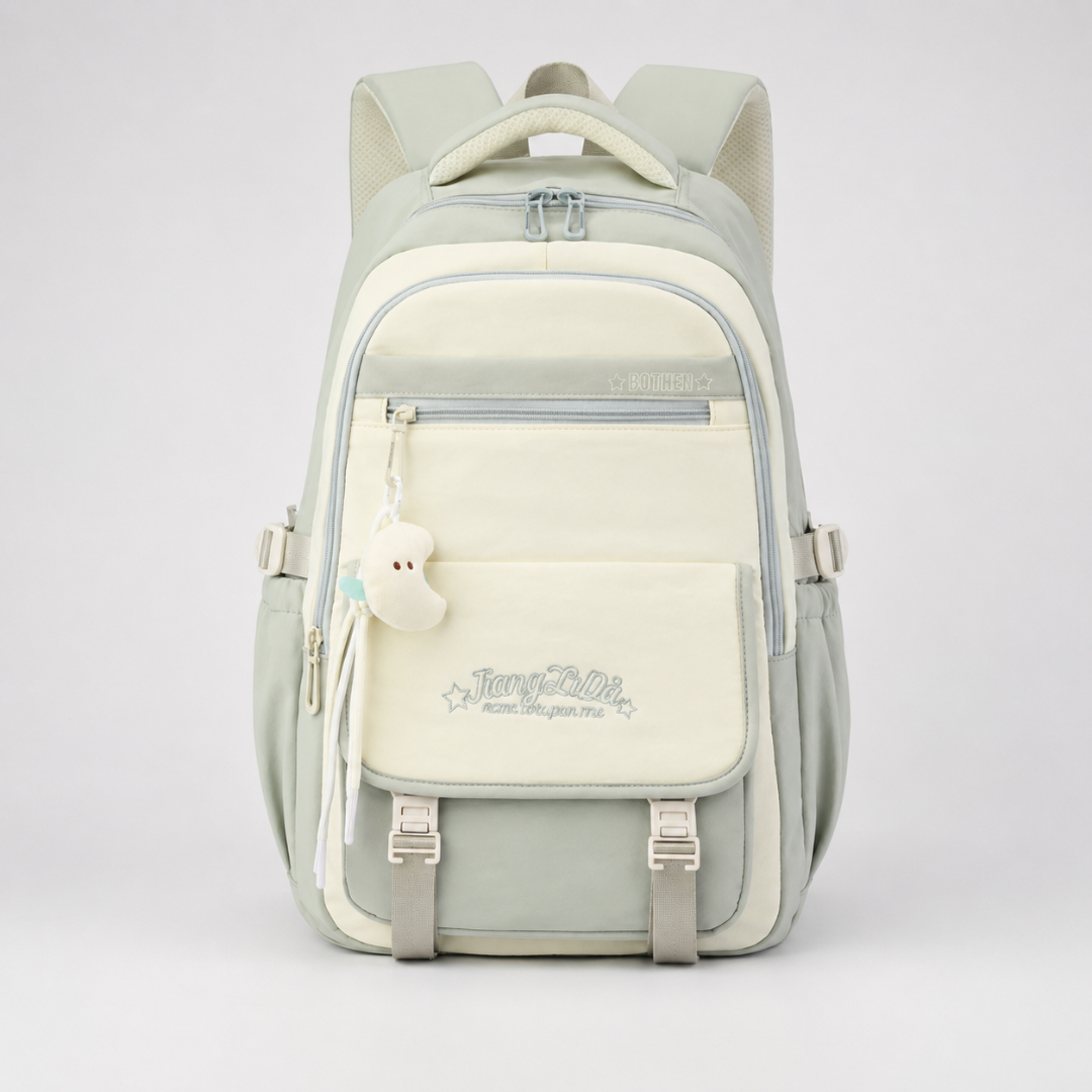 Seitenansicht des Veylore Oxford Rucksacks