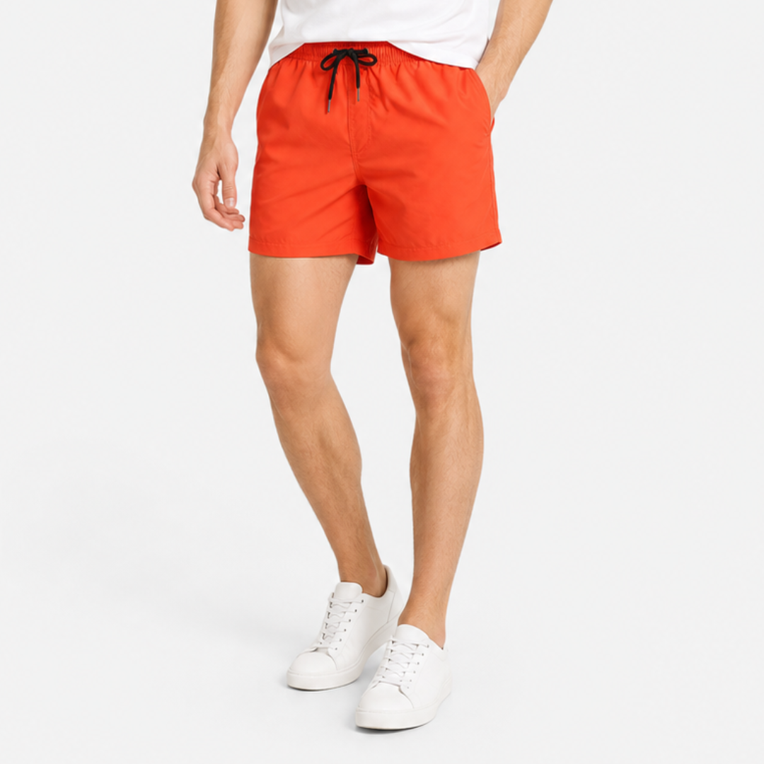 Schnelltrocknende Aqualuxe Badeshorts für Herren, ideal für Strand, Pool und Urlaub. Stilvolle Schwimmshorts.