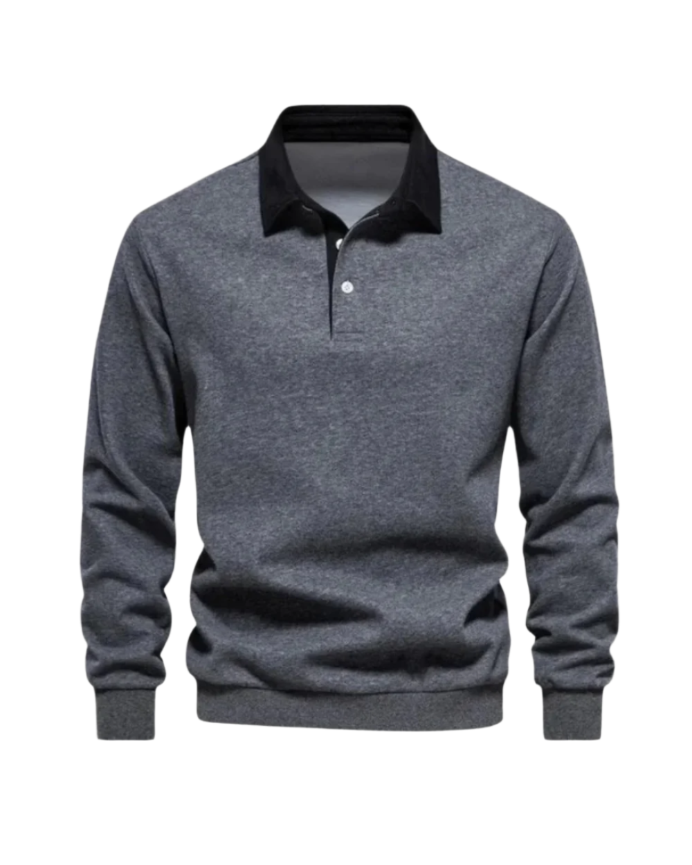 Herrenmode: Elegantes Mason Langarm-Poloshirt Slim Fit, für einen gepflegten Look im Alltag.
