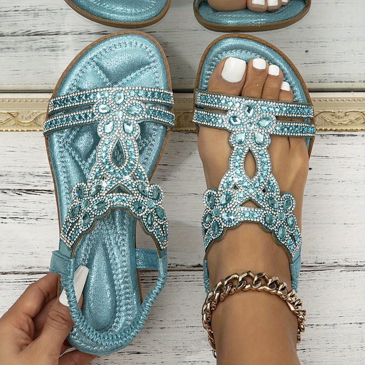 Bequeme Plateau-Damensandalen, rutschfest für den Alltag. Leichte Freizeitsandalen & offene Sommerschuhe.