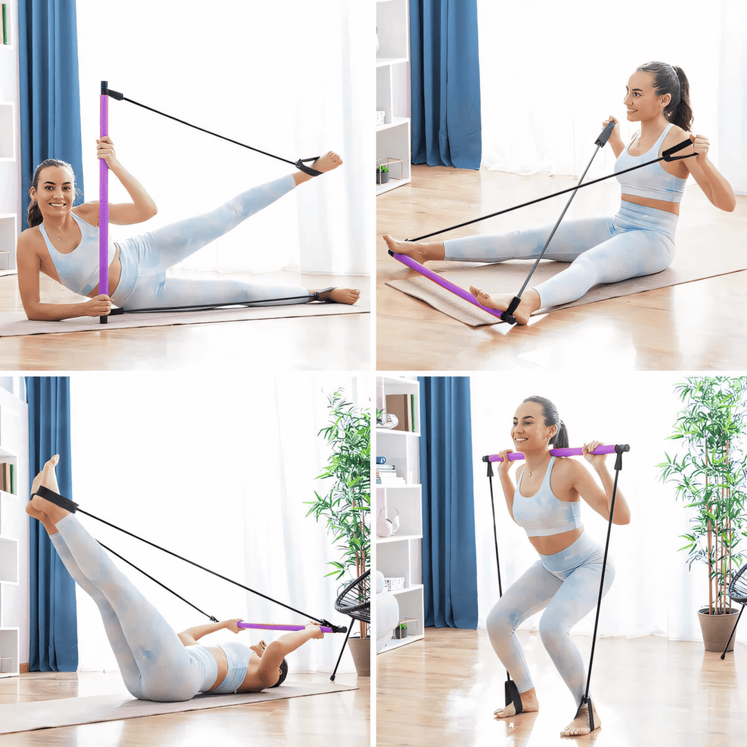 Pilates Stange: Ganzkörpertraining für Zuhause