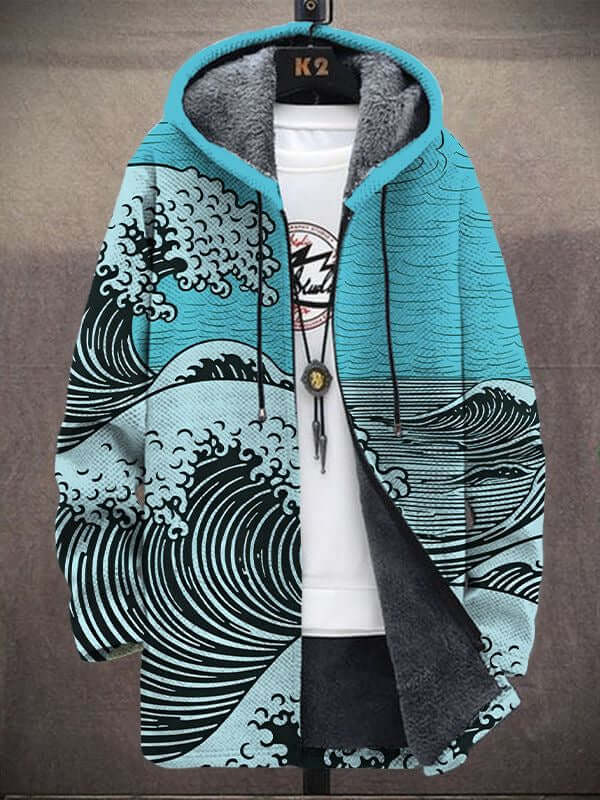 Künstlerische Strickjacke | Weich und stilvoll