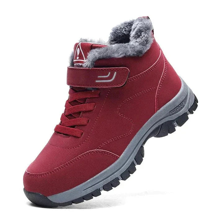 Hochwertige Damen Ergonomische Winterstiefel: Wasserdicht, warm, rutschfest & maximal bequem.