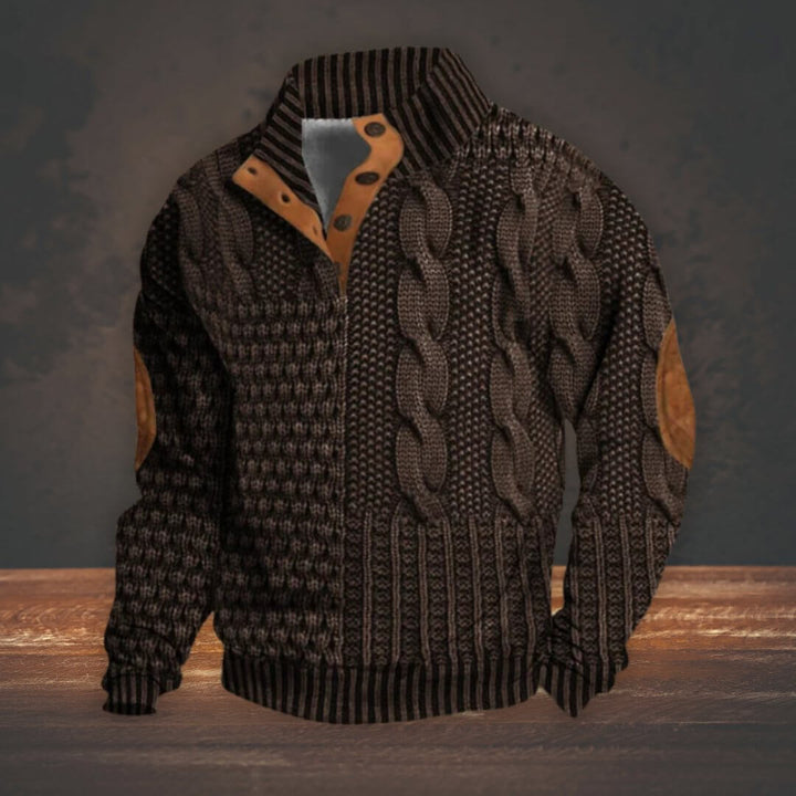 Warmer gestrickter Pullover