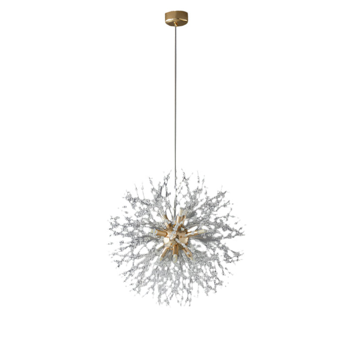 Moderne LED-Kristall-Pendelleuchte für Räume