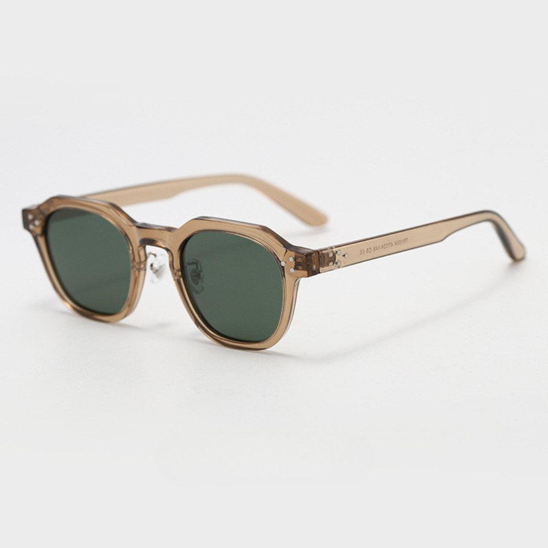 Unisex Designer-Sonnenbrille mit UV-Schutz und breitem Rahmen