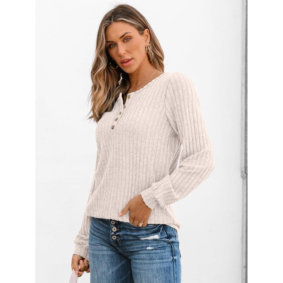 Damen Streifen-Sweatshirt Winter – Gemütlicher Freizeit-Look