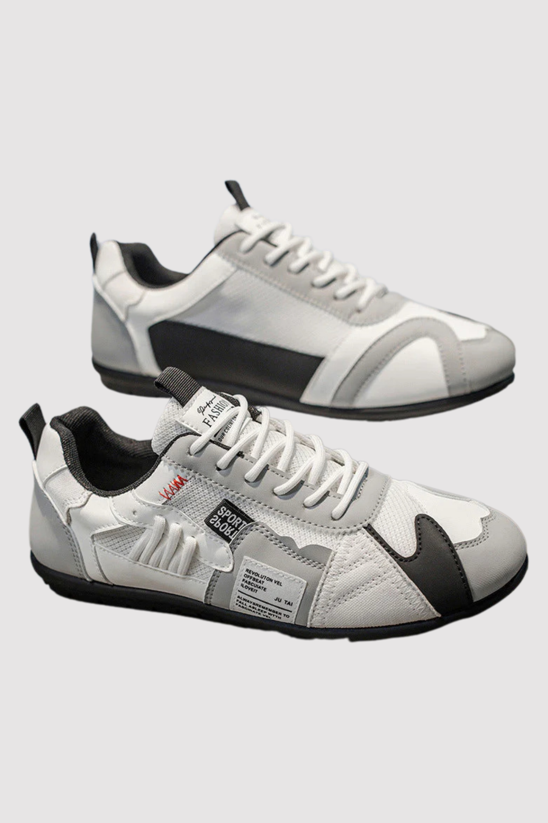 Weiße sportliche Sneaker für Damen im modernen Design