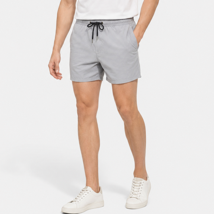 Komfortable Aqualuxe Herren Schwimmshorts, schnelltrocknend, für Strand, Urlaub und sommerliche Freizeit.