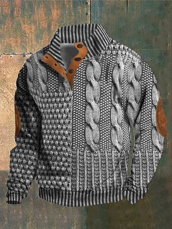 Warmer gestrickter Pullover