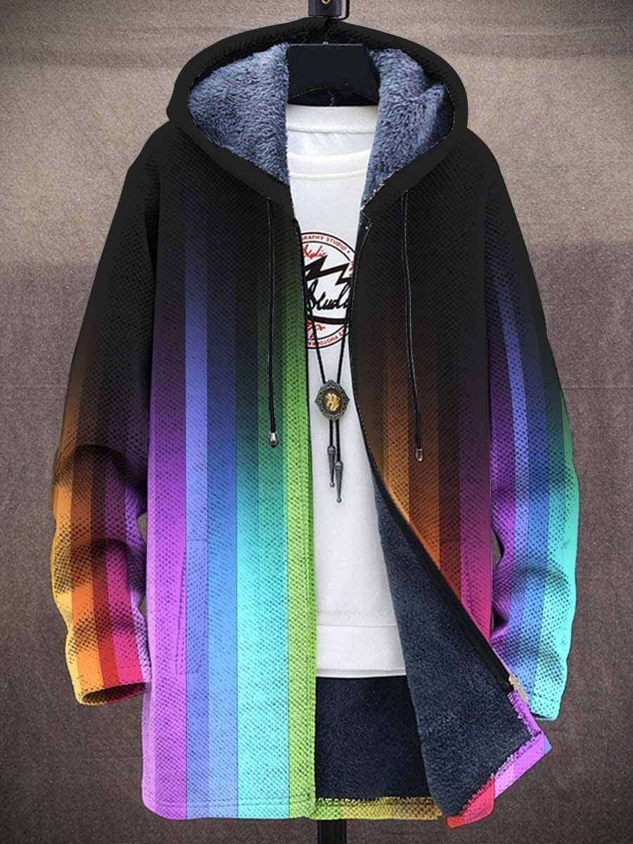 Luxuriöse Kunst -inspirierte Strickjacke