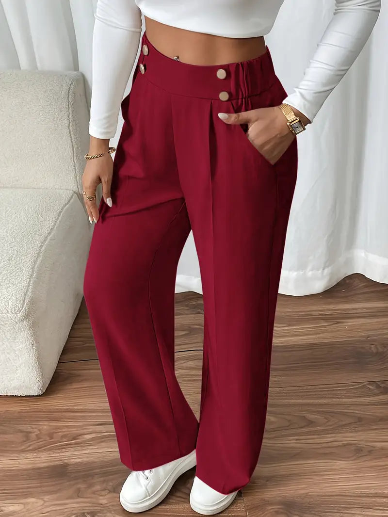 Schicke Bundhose für Damen im casual chic Look von vorne