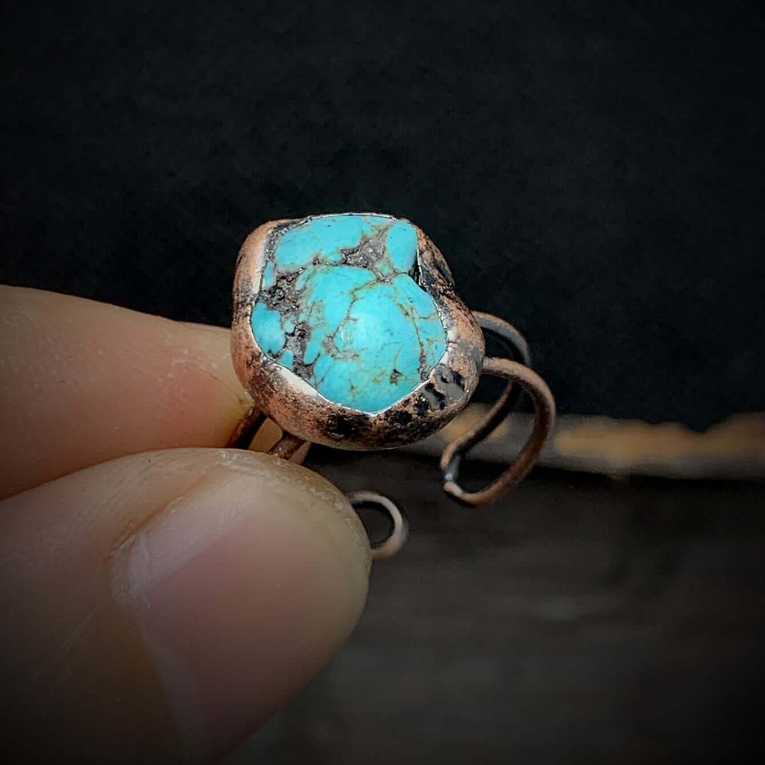 Rohstein-Geburtsring: Unikat-Schmuck