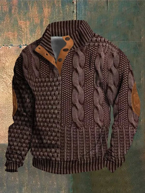 Warmer gestrickter Pullover