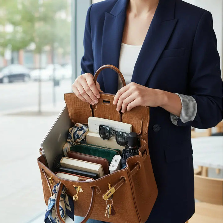 Frauen Große Leder handtasche für Frauen Viel Stauraum Stil